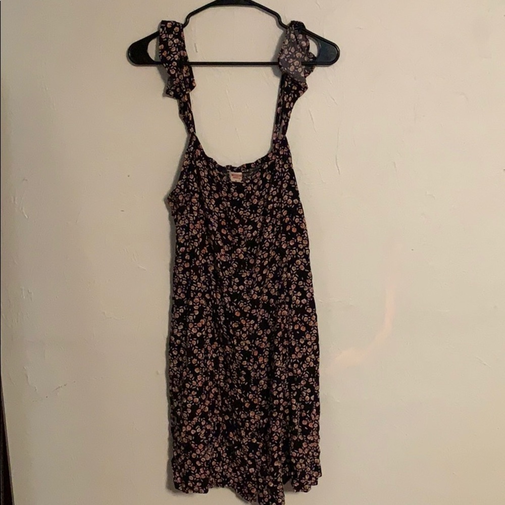 Black Button Up Dress